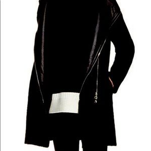 Sandro Bala Reversible Lamb Shearling Coat